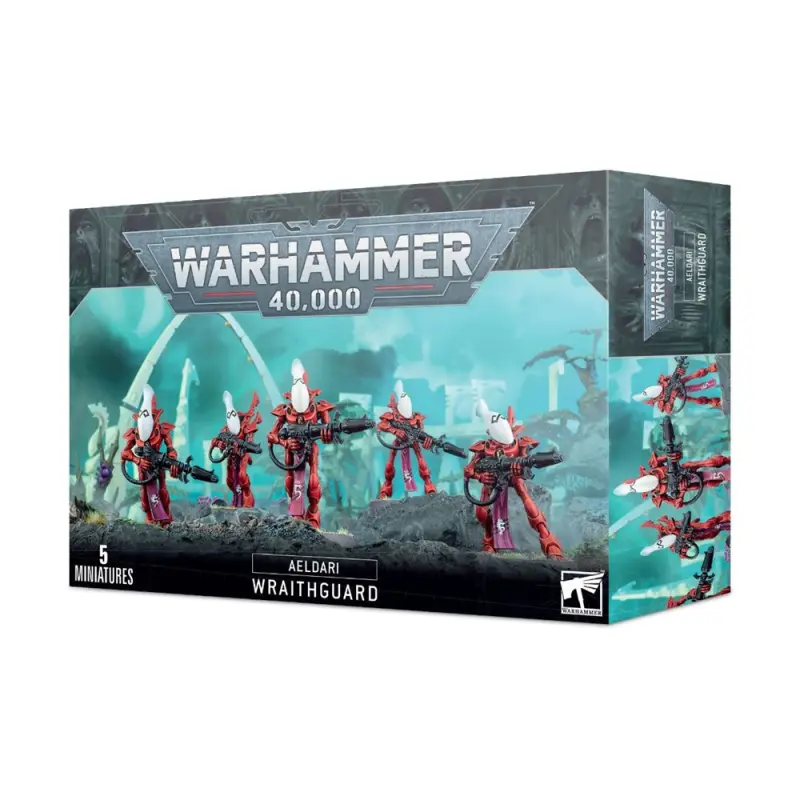 Wraithguard, aeldari, warhammer 40k, games workshop, model 46-13